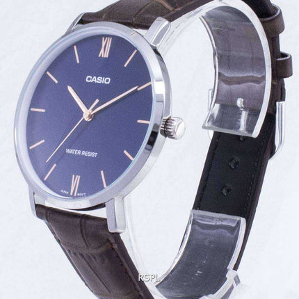 Casio Quartz MTP-VT01L-2B MTPVT01L-2B Analog Men's Watch