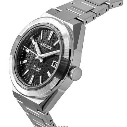 Citizen Series 8 870 Stainless Steel Black Dial Automatic NA1036-56E 100M Men's Watch