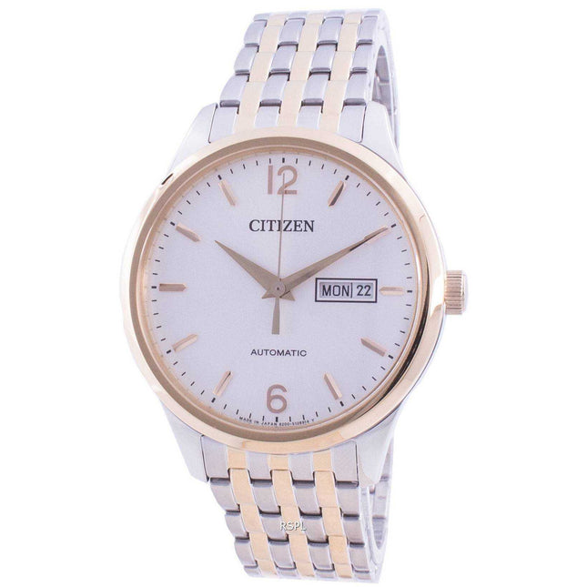 Citizen Automatic Dual Tone Japan Made NH7504-52A Men's Watch