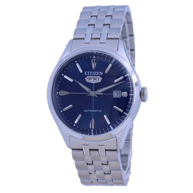Citizen C7 Blue Dial Stainless Steel Automatic NH8390-71L Mens Watch