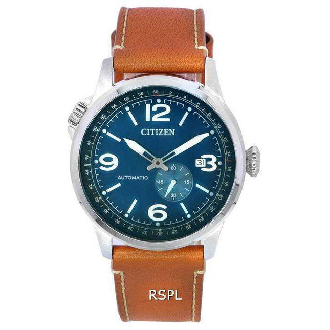 Citizen Pilot Blue Dial Automatic NJ0140-25L 100M Men's Watch
