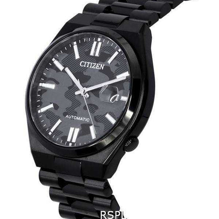 Citizen Mechanical Stainless Steel Camouflage Dial Automatic NJ0155-87E Men's Watch