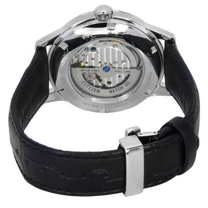 Citizen Kuroshio 64 Series Limited Edition Leather Strap Cream Dial Automatic NK0001-17X Men's Watch