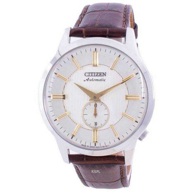 Citizen Beige Dial Automatic Japan Made NK5000-12P Men's Watch