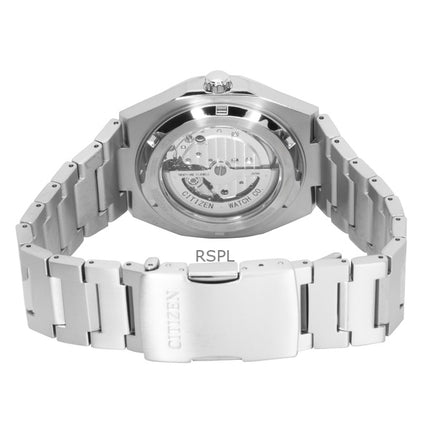 Citizen Zenshin 60 Super Titanium Light Blue Dial Automatic NK5020-58L 100M Men's Watch