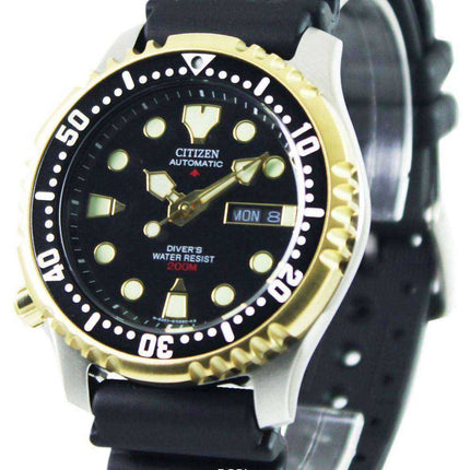 Citizen Diver Promaster Automatic Gold 21 Jewels 200M NY0045-05E Mens Watch
