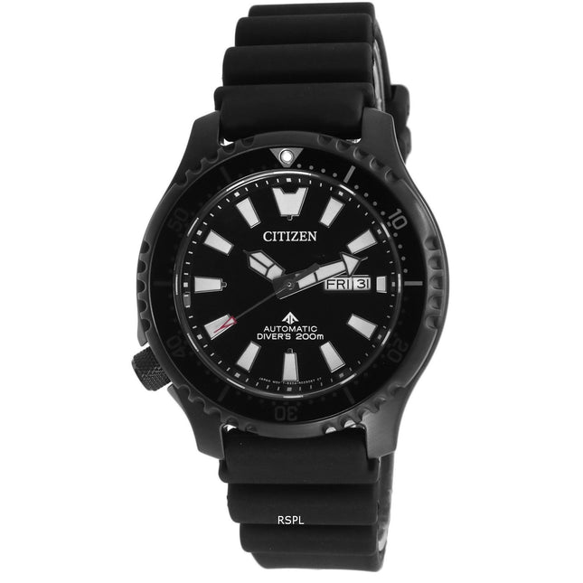Citizen Promaster Fugu Limited Edition Divers Black Dial Automatic NY0139-11E 200M Mens Watch