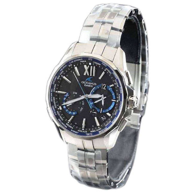 Casio Oceanus OCW-S3400-1AJF Manta Wave Ceptor Japan Made Men's Watch