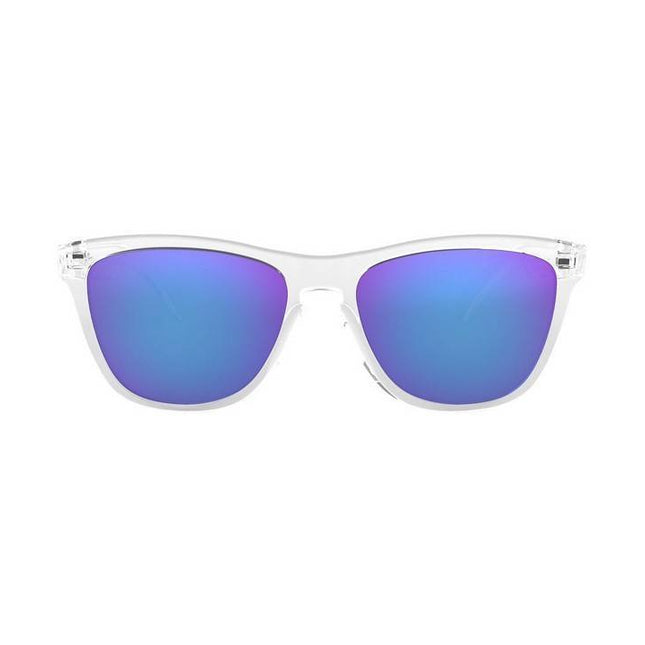 Oakley Frogskins Rim Polished Clear Plastic OO9013-24-305-55 Unisex Sunglasses