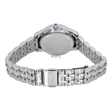 Citizen Limited Edition Stainless Steel Open Heart Light Blue Dial Automatic PR1040-88N Women's Watch