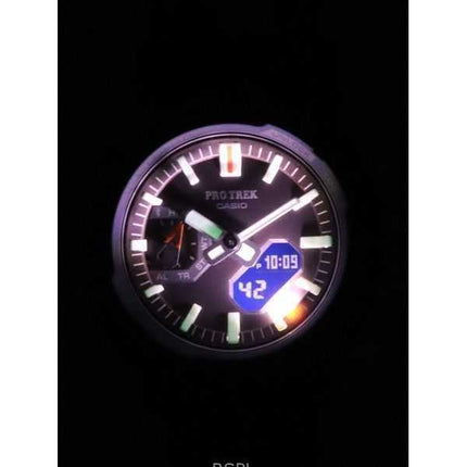 Casio Pro Trek Hiker Line Analog Digital Mobile Link Cloth Strap Grey Dial Tough Solar PRJ-B001B-2 100M Men's Watch