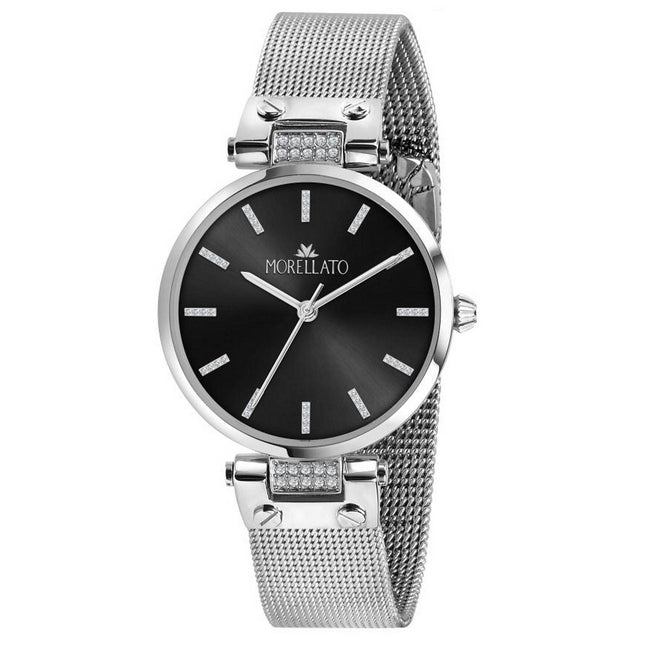 Morellato Shine Black Dial Stainless Steel Quartz R0153162505 Women's Watch