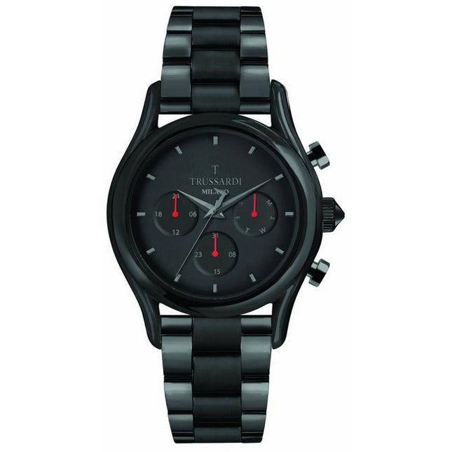 Trussardi T-Light Black Dial Stainless Steel Quartz R2453127009 Men's Watch