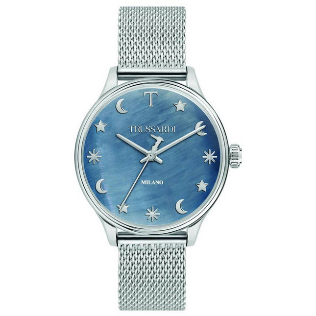 Trussardi T-Complicity Blue Dial Stainless Steel Quartz R2453130504 Women's Watch