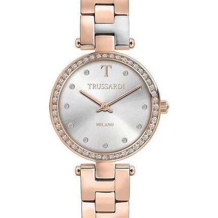 Trussardi T-Sparkling Milano Diamond Accents Quartz R2453139504 Womens Watch