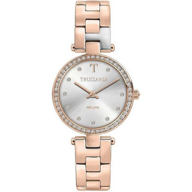 Trussardi T-Sparkling Milano Diamond Accents Quartz R2453139504 Womens Watch