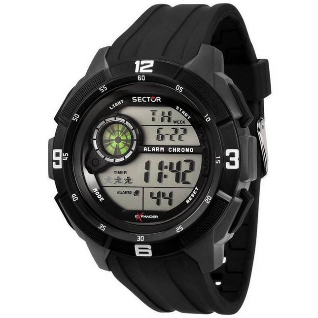 Sector EX-04 Digital Silicon Strap Quartz R3251535001 Men's Watch
