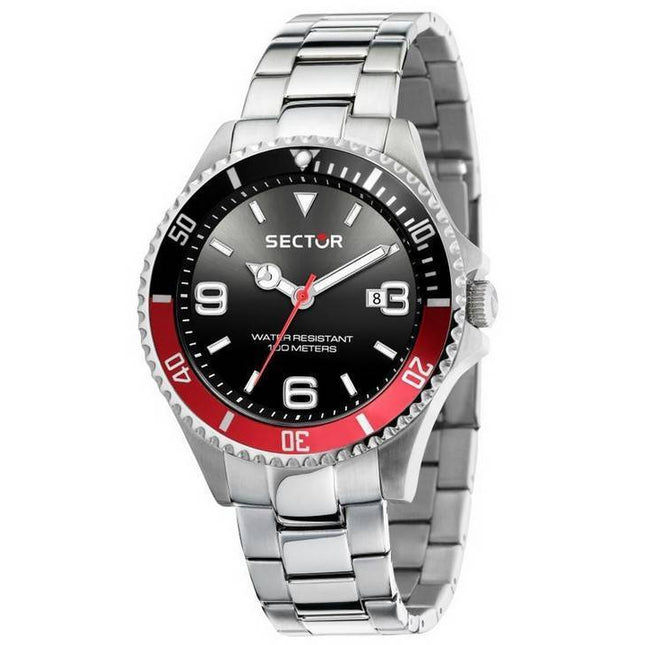 Sector 230 Black Dial Stainless Steel Quartz R3253161021 100M Men's Watch
