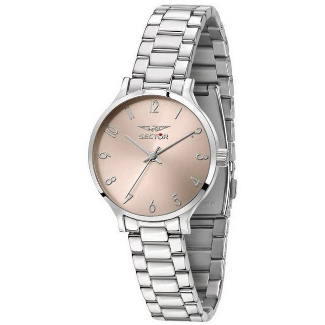 Sector 370 Light Rose Sunray Dial Stainless Steel Quartz R3253522501 Women's Watch