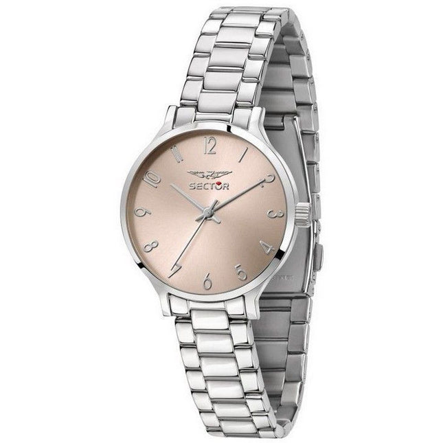 Sector 370 Light Rose Sunray Dial Stainless Steel Quartz R3253522501 Women's Watch