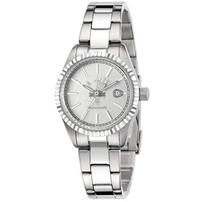 Maserati Competizione Stainless Steel Silver Dial Quartz R8853100503 100M Women's Watch