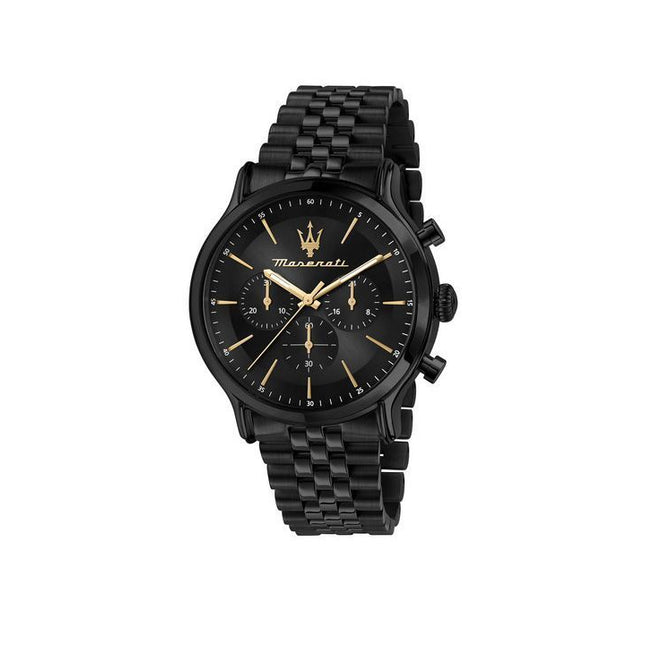 Maserati Epoca Limited Edition Chronograph Stainless Steel Black Dial Quartz R8873618020 100M Men's Watch