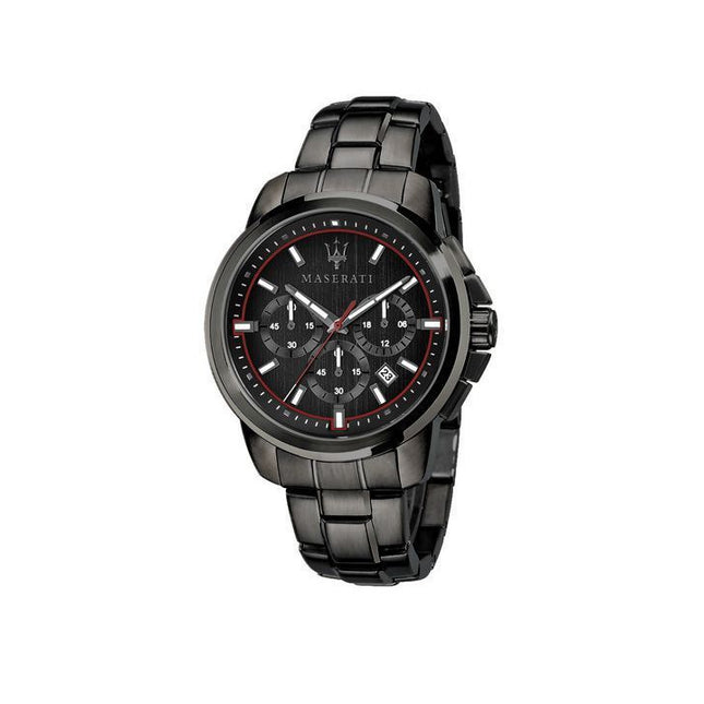 Maserati Successo Limited Edition Chronograph Stainless Steel Black Dial Quartz R8873621027 Men's Watch