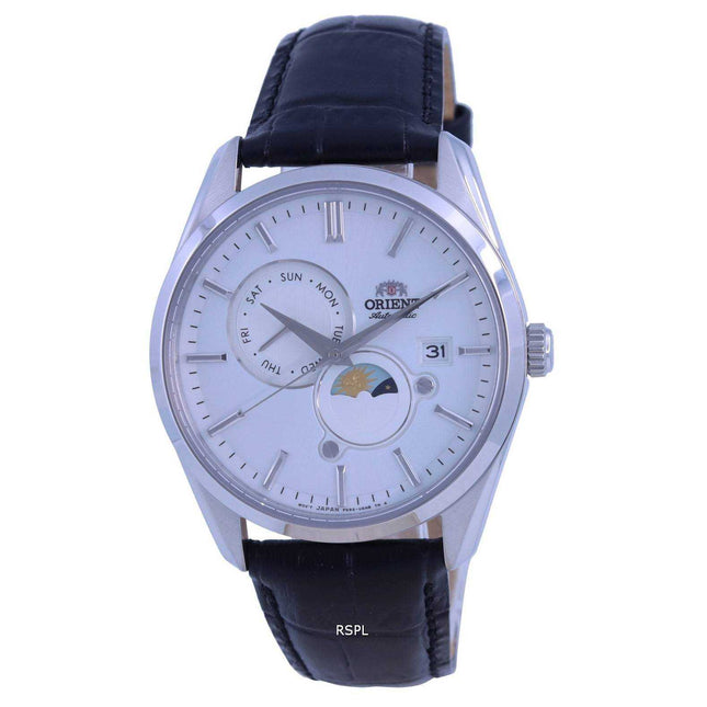 Orient Classic Sun And Moon White Dial Automatic RA-AK0310S10B RA-AK0310S30B Men's Watch