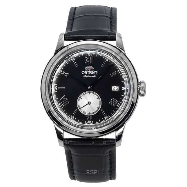 Orient Classic Bambino Version 2 Leather Strap Black Dial Automatic RA-AP0101B Men's Watch