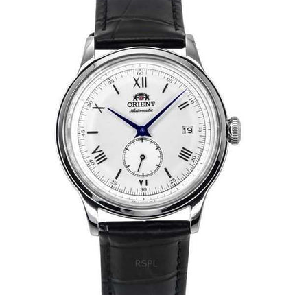 Orient Classic Bambino Version 2 Small Seconds Black Leather Strap Silver Dial Automatic RA-AP0104S Men's Watch