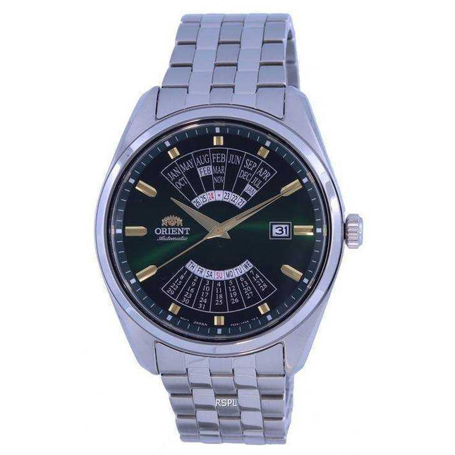 Orient Multi Year Calendar Analog Stainless Steel Automatic RA-BA0002E10B Mens Watch