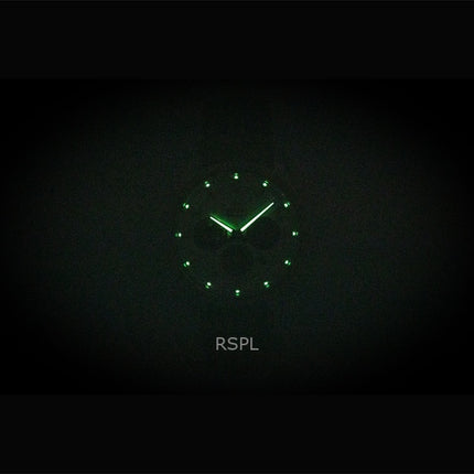 Orient Contemporary Chronograph Leather Strap White Dial Quartz RA-TX0306S Men's Watch