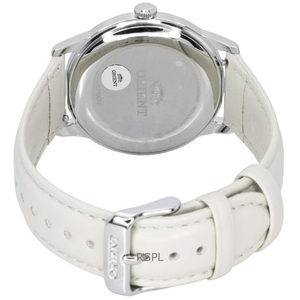 Orient Bambino Leather Strap Pink Dial Solar RA-WK0005P Men's Watch