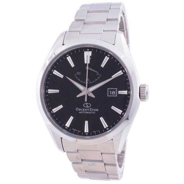 Orient Star Basic Date Japan Made Black Dial Automatic RE-AU0402B00B Men's Watch