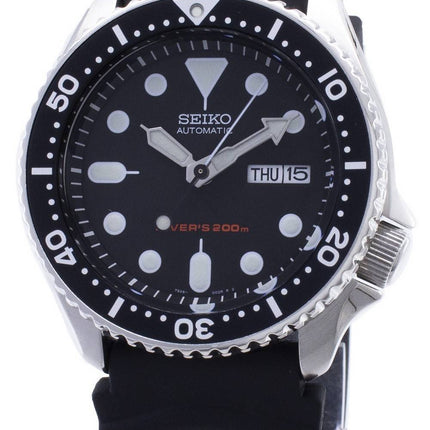 Refurbished Seiko Black Dial Automatic Diver SKX007K1 Men's Watch