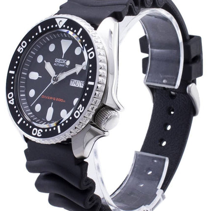 Refurbished Seiko Black Dial Automatic Diver SKX007K1 Men's Watch