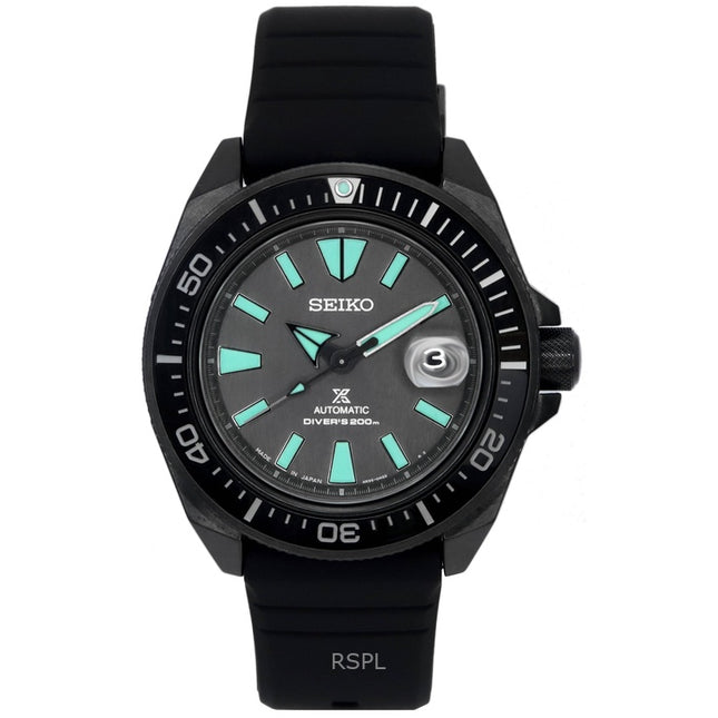 Refurbished Seiko Prospex Samurai Black Series Limited Edition Automatic Diver's SRPH97J1 200M Men's Watch
