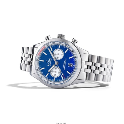 Ratio Street Racer Chronograph RTC014 200M Blue Reverse Panda Dial Limited Edition Watch