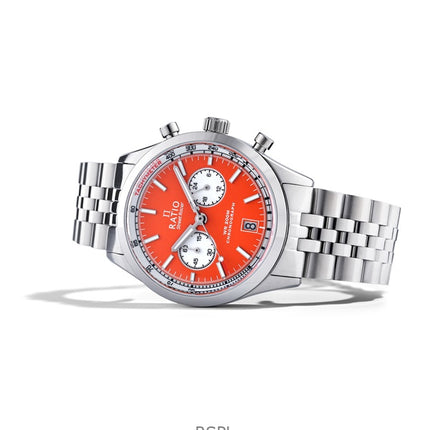 Ratio Street Racer Chronograph RTC016 200M Orange Reverse Panda Dial Limited Edition Watch