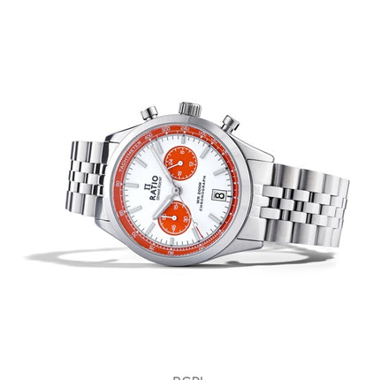 Ratio Street Racer Chronograph RTC026 200M Orange Panda Dial Limited Edition Watch