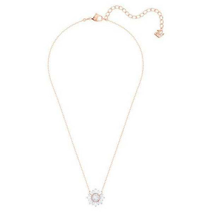 Swarovski Idyllia Rose Gold Tone Plated And Zirconia Pendant 5451376 For Women