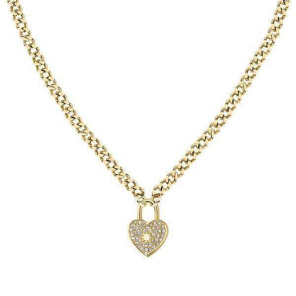Morellato Abbraccio Gold Tone Stainless Steel Necklace SABG25 For Women