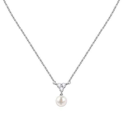 Morellato Perla 925% Silver Necklace SAER50 For Women