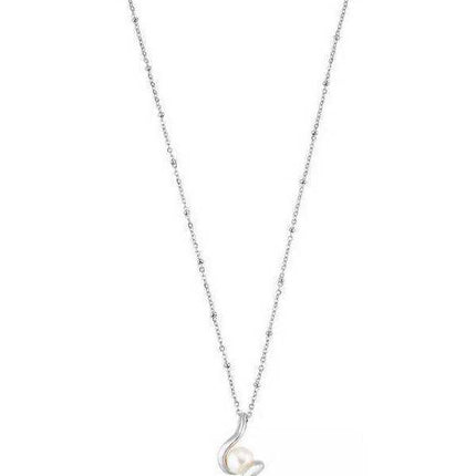 Morellato Luminosa Stainless Steel Cultured Pearls SAET10 Womens Necklace