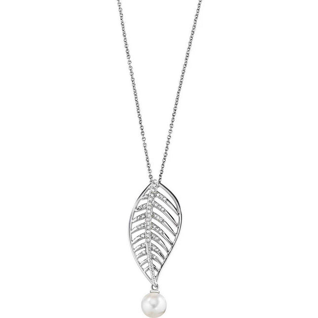 Morellato Foglie Stainless Steel SAKH11 Womens Necklace