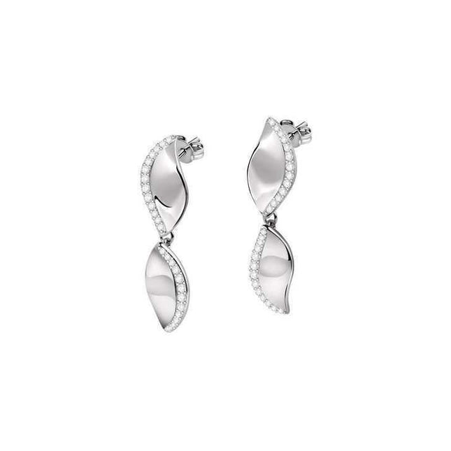Morellato Foglia 925 Silver Earrings SAKH35 For Women
