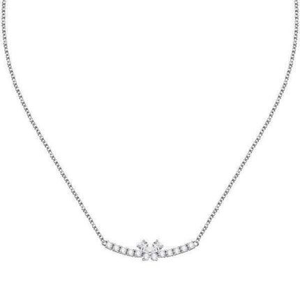 Morellato Scintille Brass And Ninfea Plating Necklace SAQF06 For Women