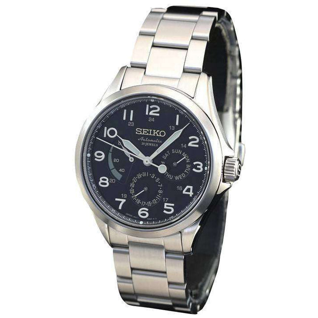 Seiko Automatic 29 Jewels Presage Power Reserve Japan Made SARW015 Men's Watch