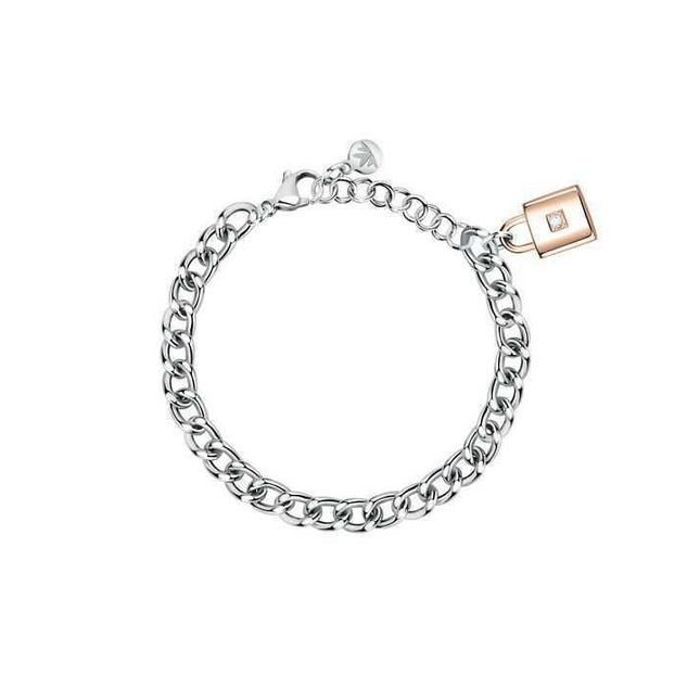Morellato Abbraccio Stainless Steel And Bronze Bracelet SAUB10 For Women
