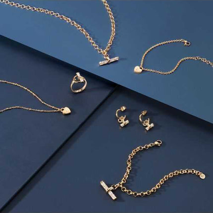 Morellato Ninfea Stainless Steel And Bronze Necklace SAUE02 For Women